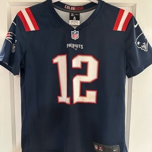 Nike Patriots Jersey - Navy and Red